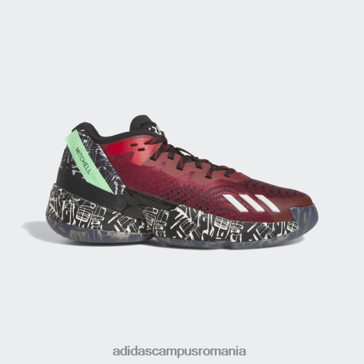 adidas campus romania don. emisiune 4 pantofi stacojiu unisex stacojiu/negru/alb J266N212668