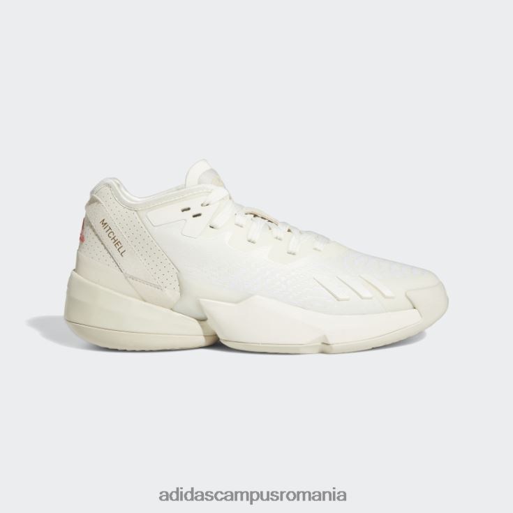 adidas campus romania don. numărul 4 pantofi albi unisex alb/beatitudine J266N23902