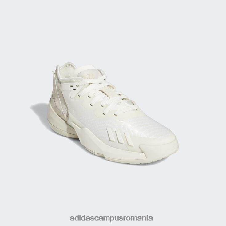 adidas campus romania don. numărul 4 pantofi albi unisex alb/beatitudine J266N23902