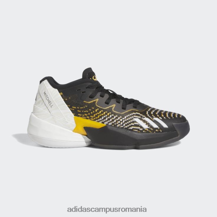 adidas campus romania don. numărul 4 pantofi colegiu de aur unisex negru/colegiu auriu/alb J266N24601