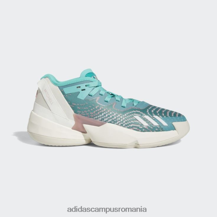 adidas campus romania don. problema 4 pantofi mint rush unisex papură de mentă/mov/alb J266N24225
