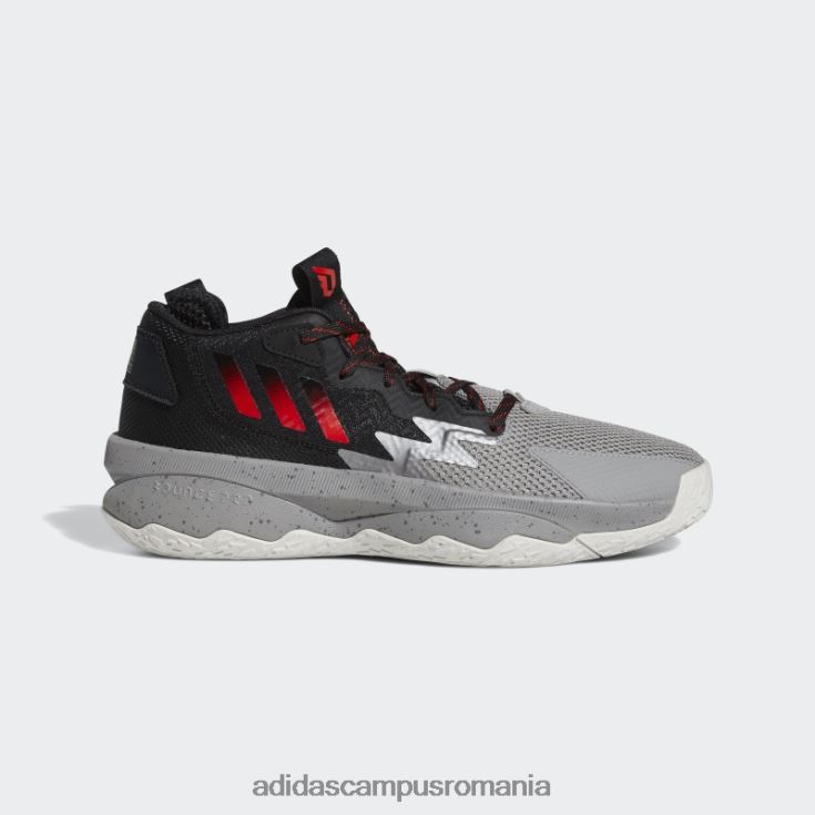 adidas campus romania fashion black dame 8 pantofi unisex gri/rosu/negru J266N24678