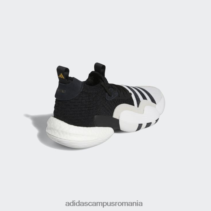 adidas campus romania pantofi albi trae young 2.0 unisex alb/negru/aur mat J266N23970