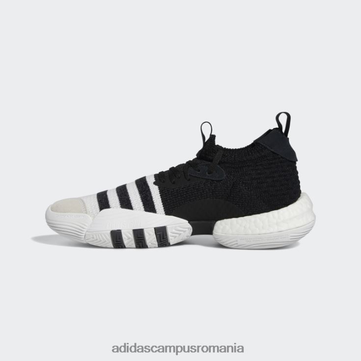 adidas campus romania pantofi albi trae young 2.0 unisex alb/negru/aur mat J266N23970