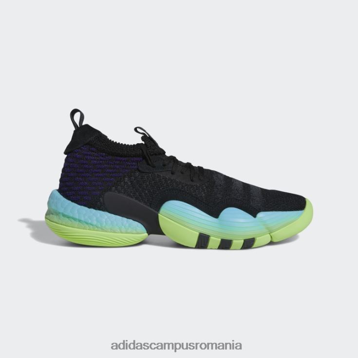 adidas campus romania pantofi hot trae young 2.0 verzi unisex negru/verde J266N2187