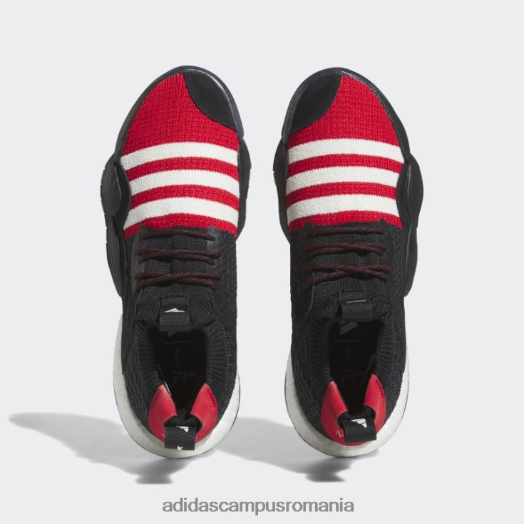 adidas campus romania pantofi negri Trae Young 2.0 unisex negru/stacojiu/alb J266N24217