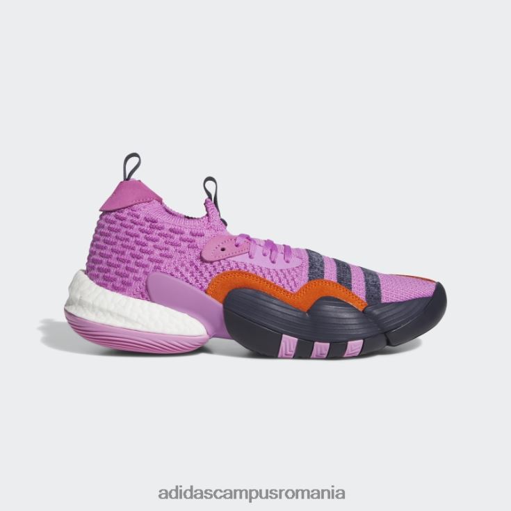 adidas campus romania pantofi trae young 2.0 liliac unisex liliac/marine/portocaliu J266N2241