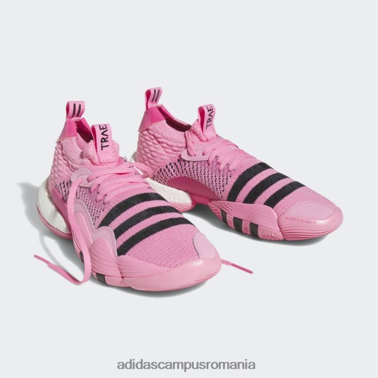 adidas campus romania pantofi trae young 2.0 roz adidas unisex roz/negru/magenta J266N24704