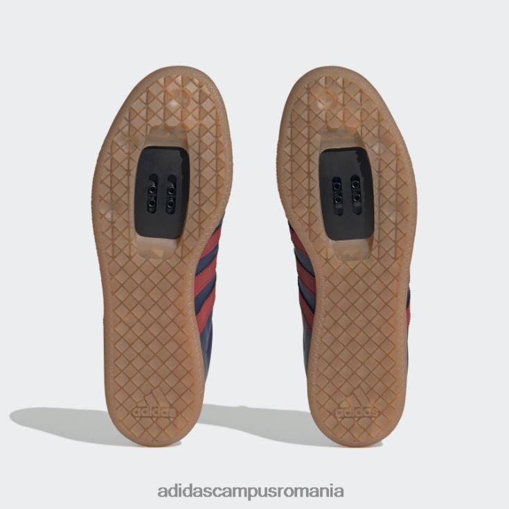 adidas campus romania bleumarin pantofi de ciclism vegani velosamba unisex bleumarin/stacojiu/alb J266N24654