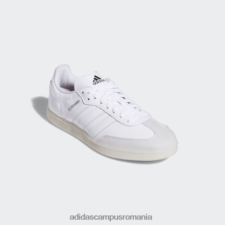 adidas campus romania pantofii de ciclism vegani velosamba alb adidas unisex alb negru J266N24326