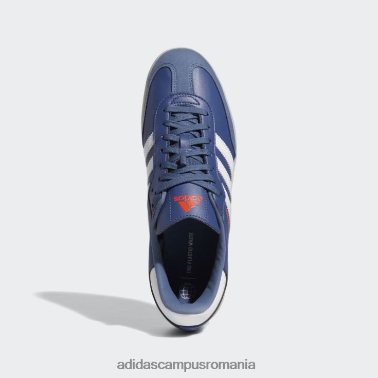 adidas campus romania pantofii de ciclism vegani velosamba alb de moda unisex otel/alb J266N2633