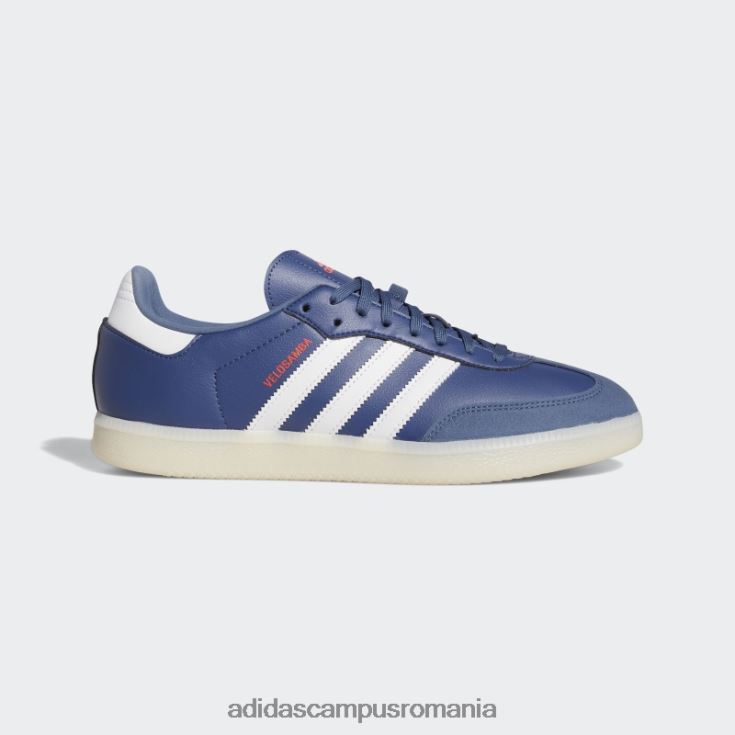 adidas campus romania pantofii de ciclism vegani velosamba albi unisex otel/alb J266N212381