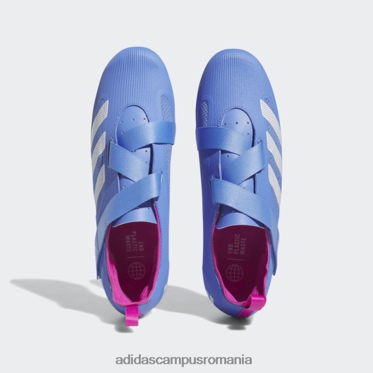 adidas campus romania pantoful de ciclism indoor albastru unisex albastru/alb/fucsia J266N212554