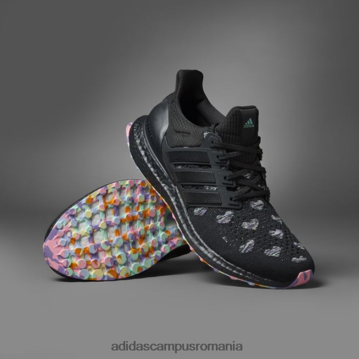 adidas campus romania Ziua Îndrăgostiților pantofi ultraboost 1.0 negri unisex zori negru/albastru J266N24064