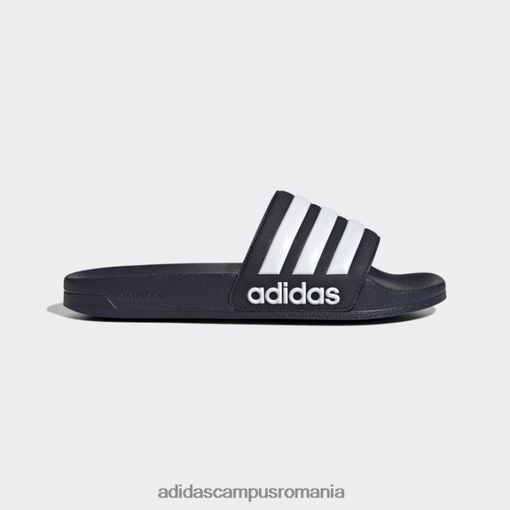 adidas campus romania adilette shower slides ink unisex cerneală/alb J266N21340