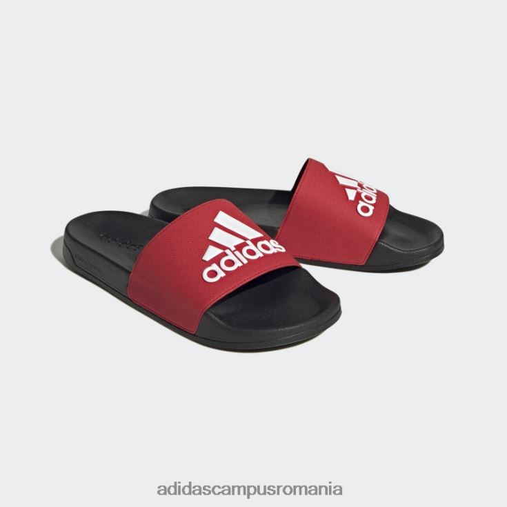 adidas campus romania adilette shower slides stacojiu unisex stacojiu/alb/negru J266N24202