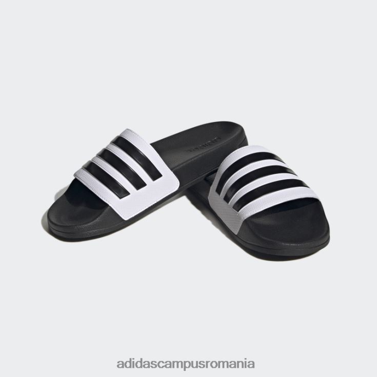 adidas campus romania adilette shower tobogane negre unisex alb negru J266N24420