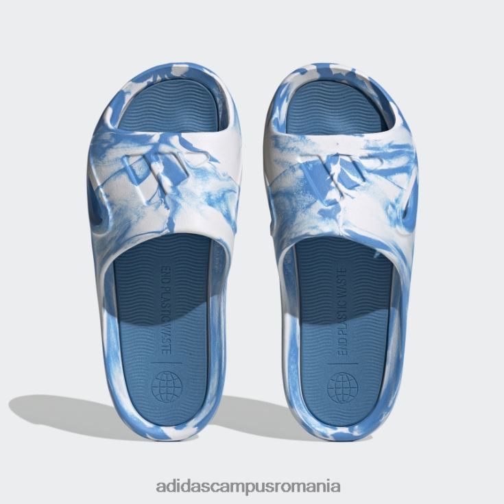 adidas campus romania diapozitive adicane albe adidas unisex alb/albastru J266N24623
