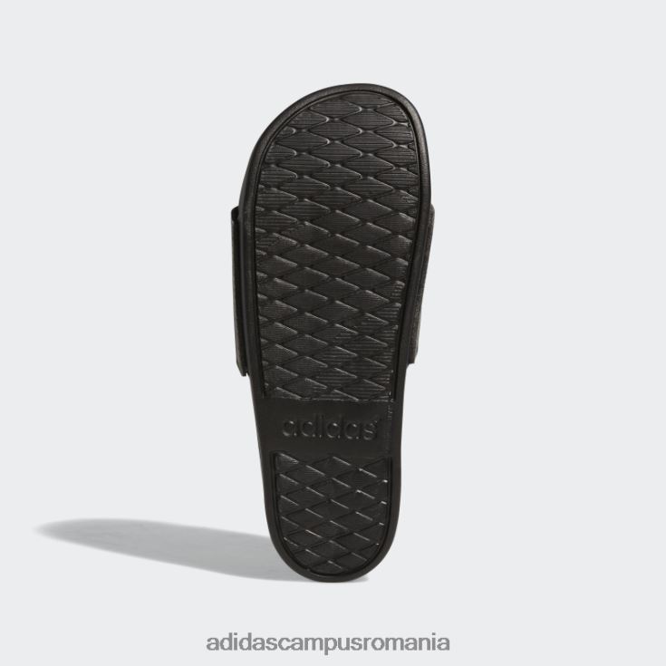 adidas campus romania diapozitive adilette comfort alb unisex alb negru J266N23876