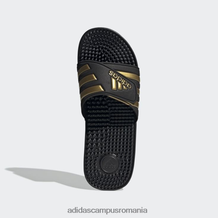 adidas campus romania diapozitive adissage auriu metalic unisex negru/auriu metalic J266N212298