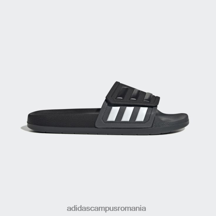 adidas campus romania diapozitive negre adilette tnd unisex negru/alb/gri J266N212563