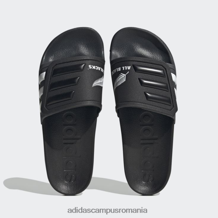 adidas campus romania diapozitive negre adilette tnd unisex negru/alb/gri J266N212563