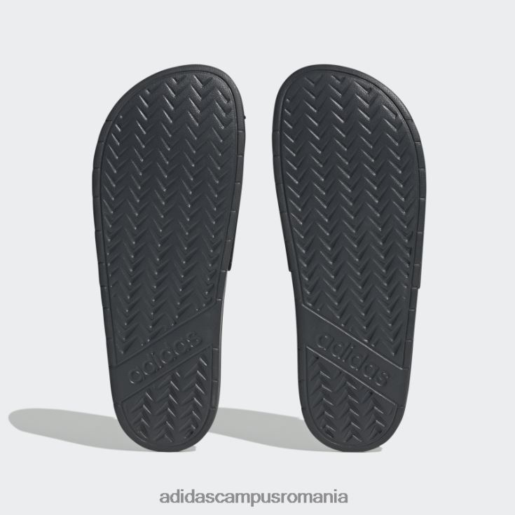 adidas campus romania diapozitive negre adilette tnd unisex negru/alb/gri J266N212563