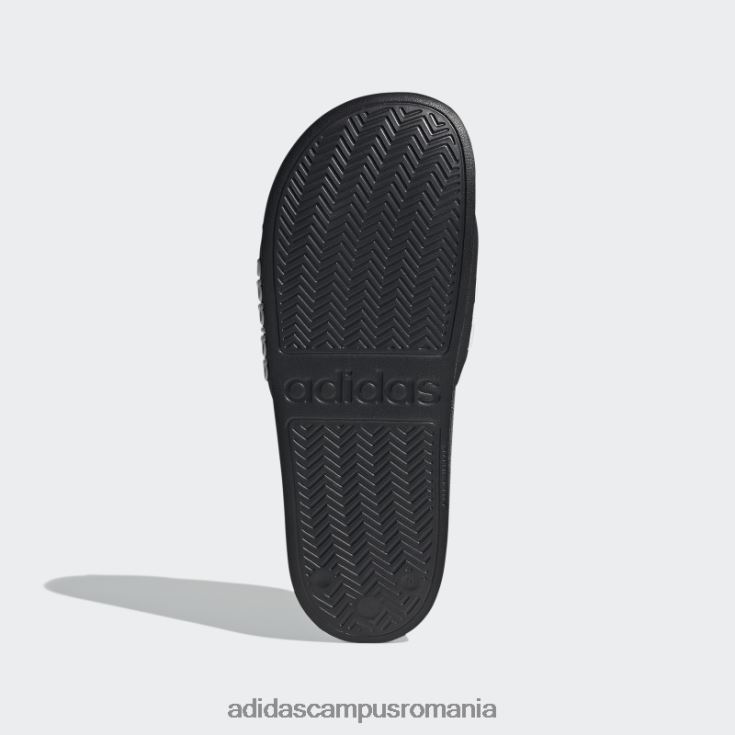 adidas campus romania duș adilette tobogane albe unisex alb negru J266N282