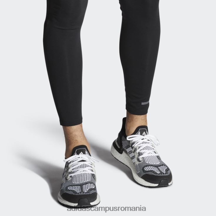 adidas campus romania fashion ultraboost 19.5 dna alergare sport imbracaminte lifestyle pantofi negri unisex alb negru J266N24199