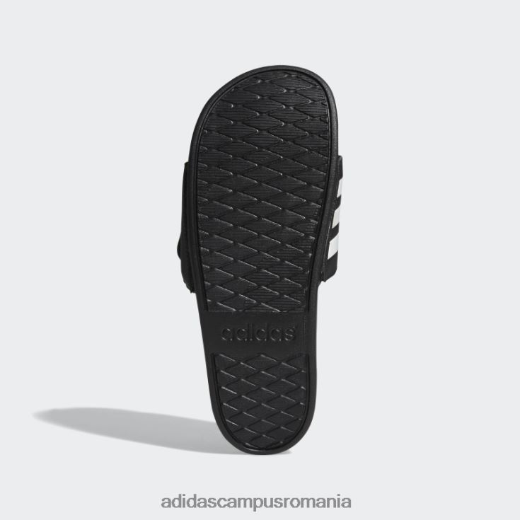 adidas campus romania hot adilette confort tobogane reglabile alb unisex alb negru J266N23947