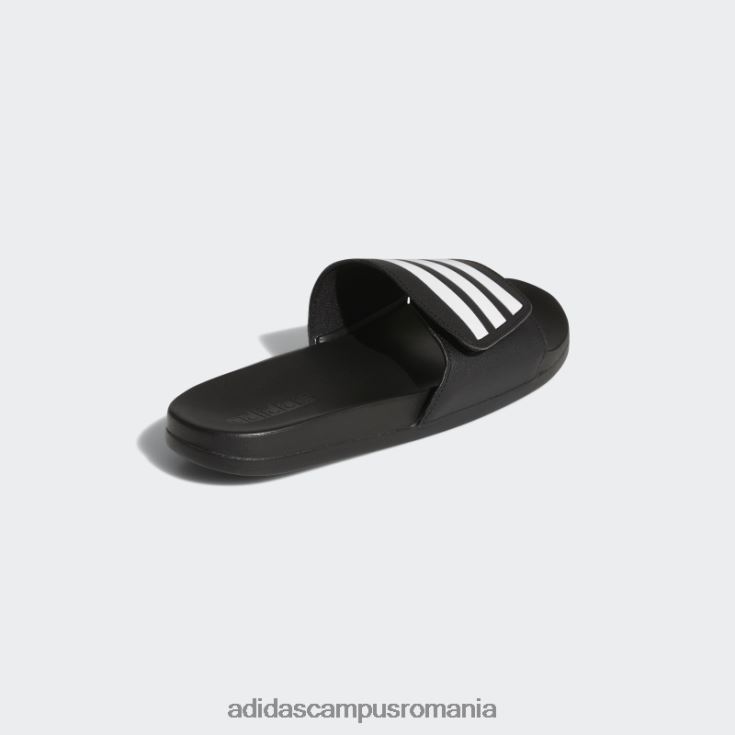 adidas campus romania hot adilette confort tobogane reglabile alb unisex alb negru J266N23947