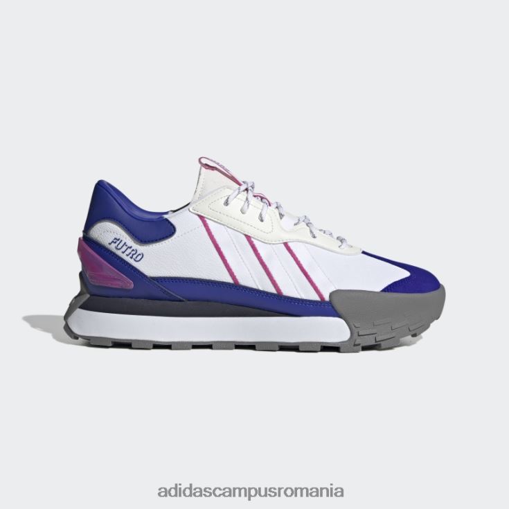 adidas campus romania pantofi albi futro mixr unisex alb/albastru deschis/fucsia J266N212436