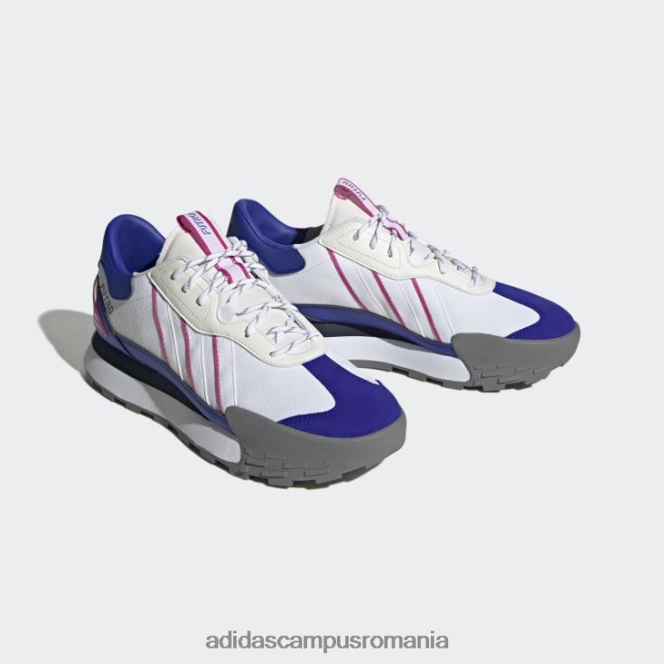 adidas campus romania pantofi albi futro mixr unisex alb/albastru deschis/fucsia J266N212436