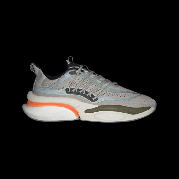 adidas campus romania pantofi alphaboost v1 sustainable boost gri metal adidas unisex gri metal/portocaliu/măsliniu J266N212492