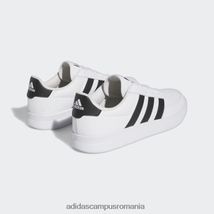 adidas campus romania pantofi breaknet 2.0 albi unisex alb negru J266N212211