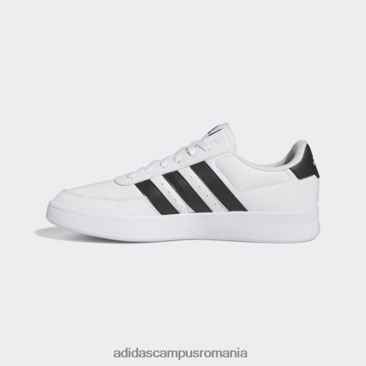 adidas campus romania pantofi breaknet 2.0 albi unisex alb negru J266N212211