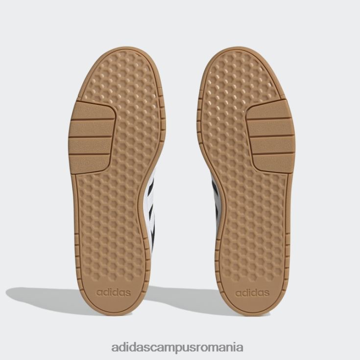 adidas campus romania pantofi courtbeat court lifestyle negri unisex negru/alb/stacojiu J266N212182