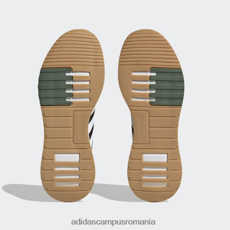 adidas campus romania pantofi de alergare racer tr21 cloudfoam lifestyle verde oxid adidas unisex oxid verde/alb/portocaliu J266N212378