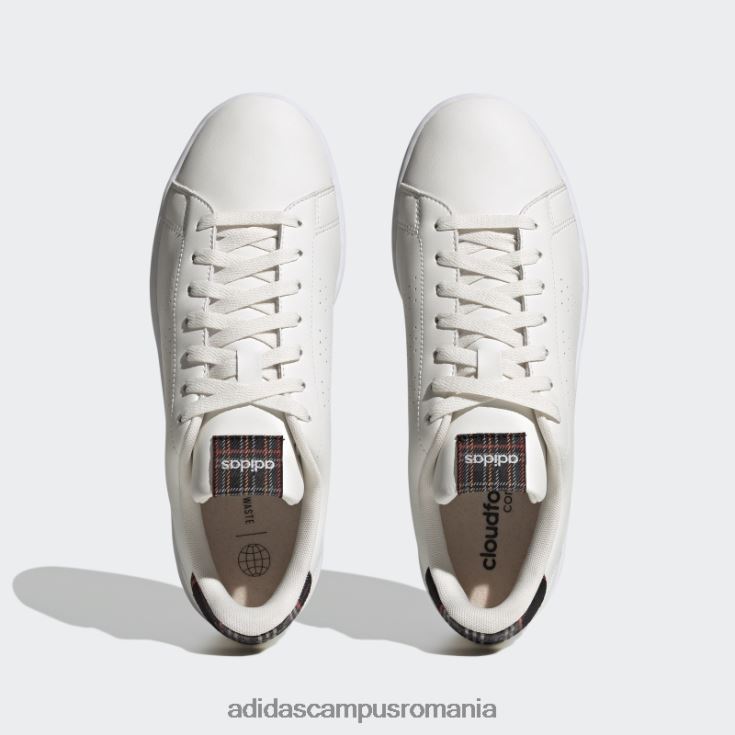 adidas campus romania pantofi de avantaj gri unisex alb/gri J266N212338