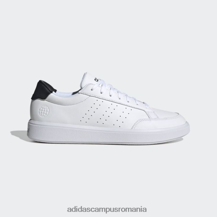 adidas campus romania pantofi de curte nova albi unisex alb negru J266N212523