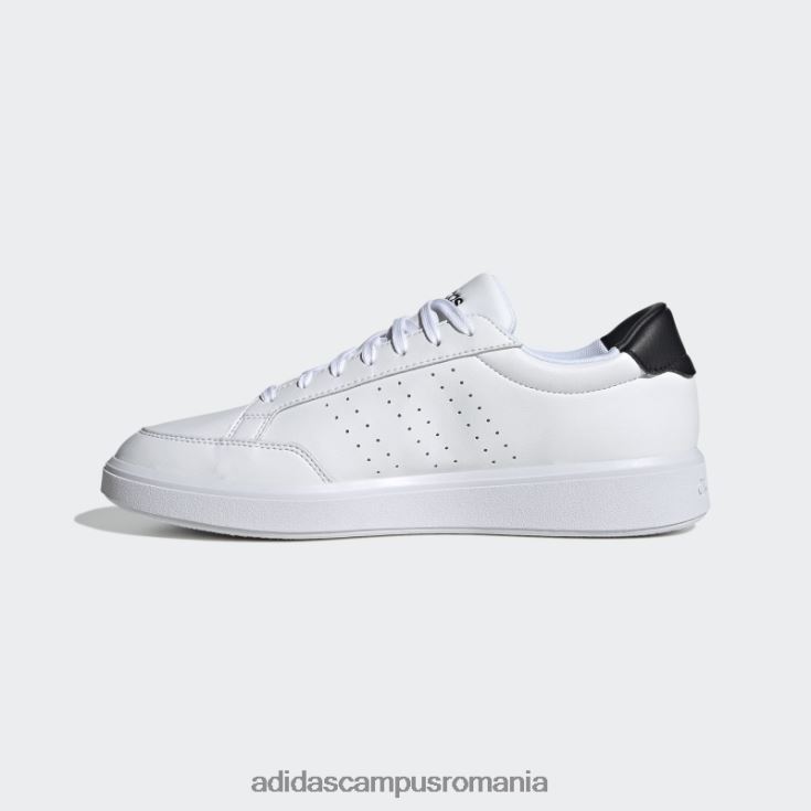 adidas campus romania pantofi de curte nova albi unisex alb negru J266N212523
