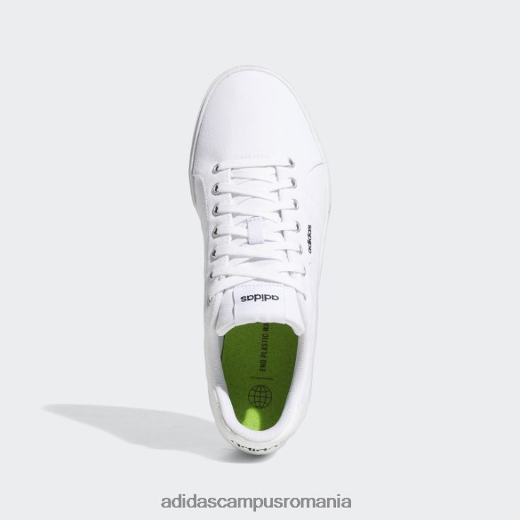 adidas campus romania pantofi de skateboarding albi Daily 3.0 eco lifestyle unisex alb negru J266N212886