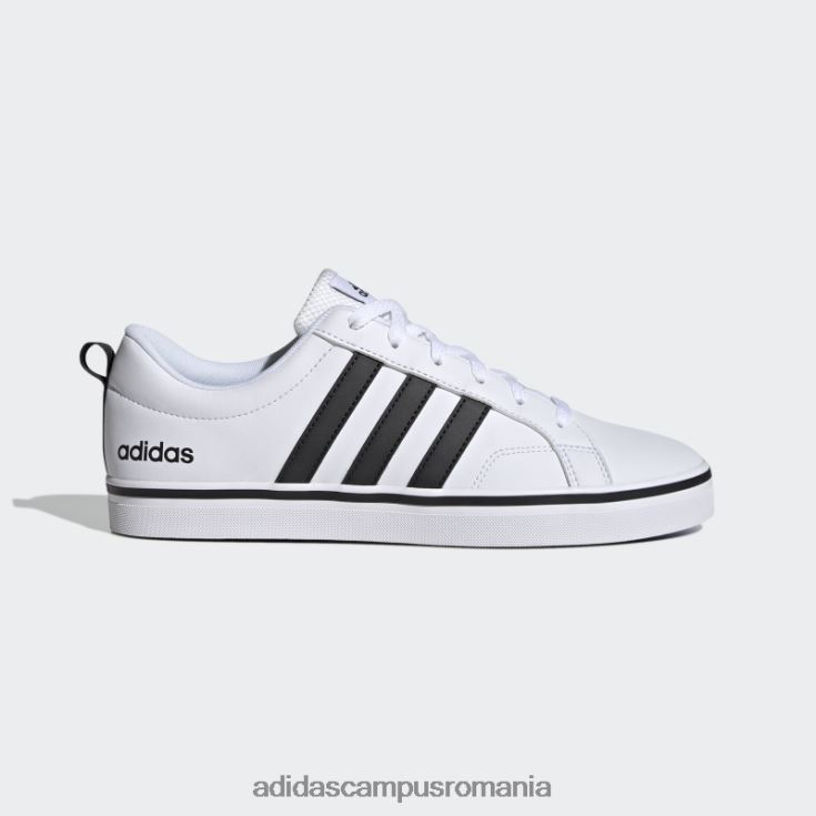 adidas campus romania pantofi din nubuc sintetic alb vs pace 2.0 cu 3 dungi unisex alb negru J266N212389