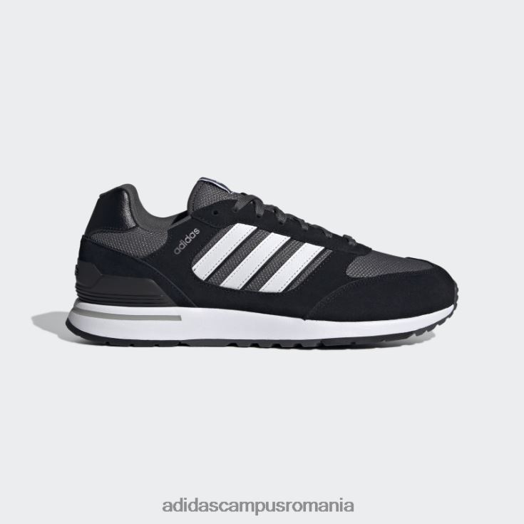 adidas campus romania pantofi gri din anii 80 unisex negru/alb/gri J266N212445