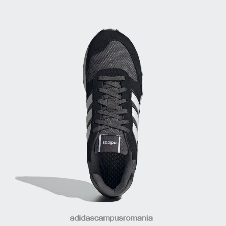adidas campus romania pantofi gri din anii 80 unisex negru/alb/gri J266N212445