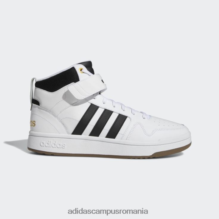 adidas campus romania pantofi medii postmove albi unisex alb/negru/auriu metalic J266N212451