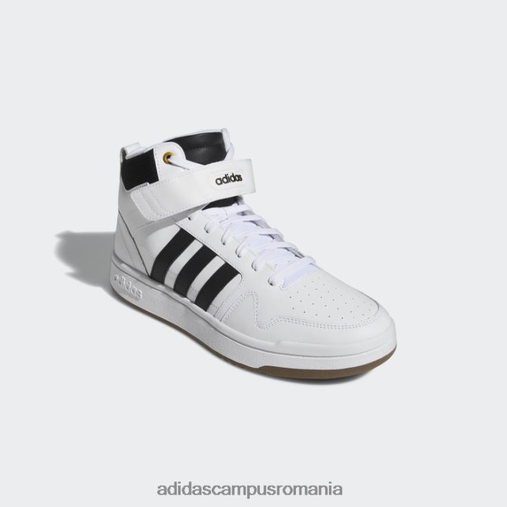 adidas campus romania pantofi medii postmove albi unisex alb/negru/auriu metalic J266N212451