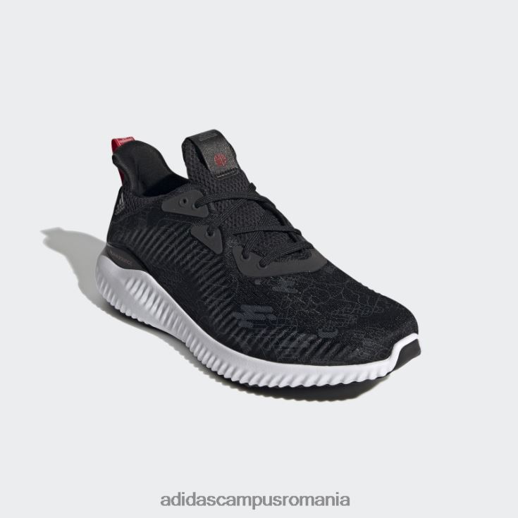 adidas campus romania pantofi negri alphabounce 1 unisex negru/gri/stacojiu J266N2449