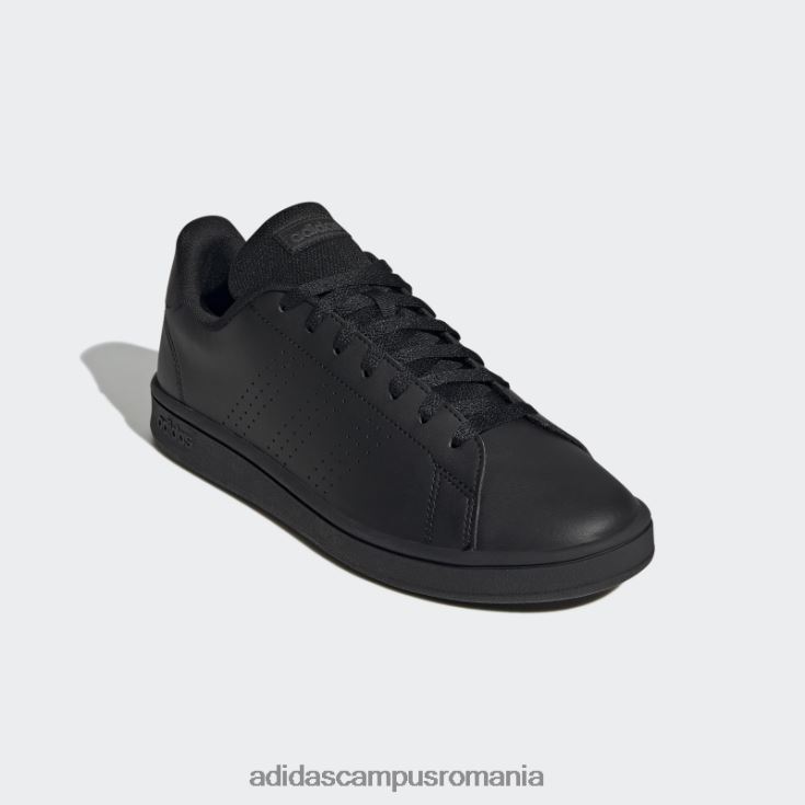 adidas campus romania pantofi negri pentru stil de viață avantaj court unisex gri inchis J266N212191
