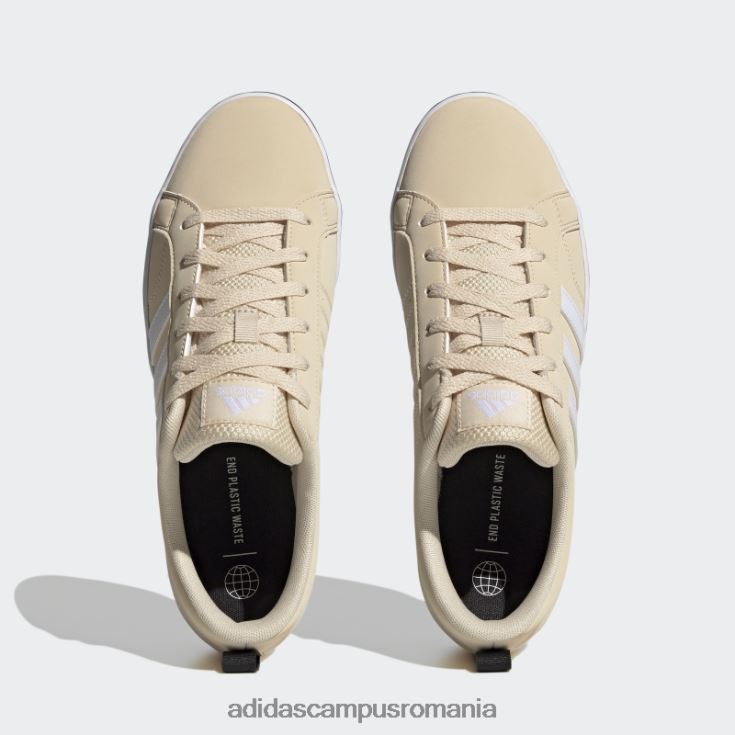 adidas campus romania pantofi nisip vs pace 2.0 unisex nisip/alb/negru J266N212286